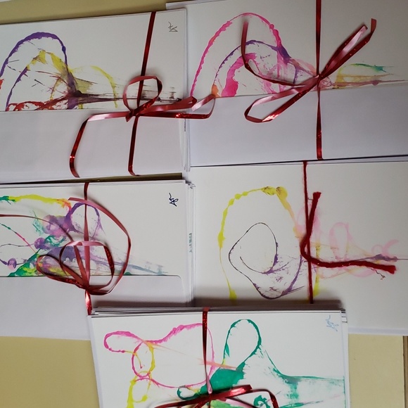 Bundle of 15 handmade string art cards - Picture 1 of 12